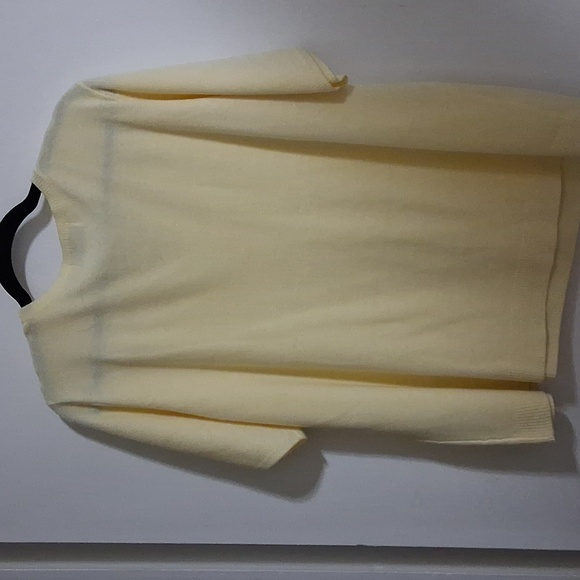 Lemon Grass Pale Yellow Sweater Size 2X - Picture 2 of 4
